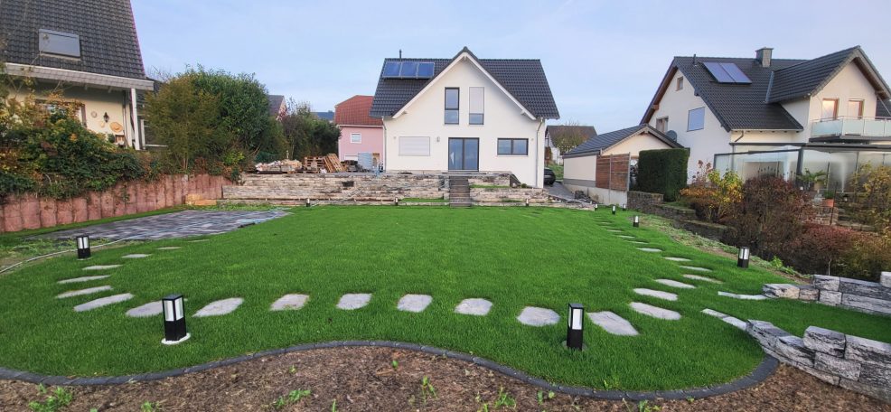 Mauerbau Maifeld